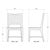 Classic Dining Chairs- Set of 2 For Sale - Image 9 of 9