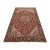 Vintage Tribal Rug 7’8” X 11’4” Red Wool Hand-Knotted Oriental Carpet For Sale