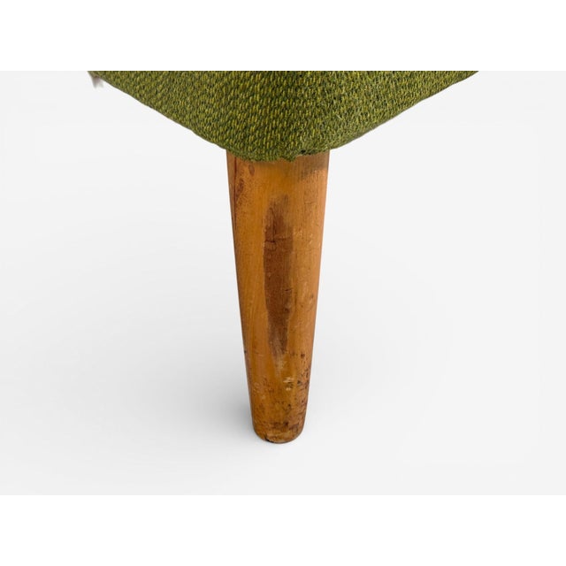 Swedish Modern, Lounge Chairs, Elm, Green Fabric, Sweden, 1930s For Sale - Image 10 of 10