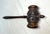 Rare Antique 19th Century Handmade Carved Turned Wood Judge Gavel Hammer For Sale - Image 4 of 9