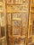 1910s Indian Hand Carved Three Panel Wooden Screen For Sale - Image 5 of 6