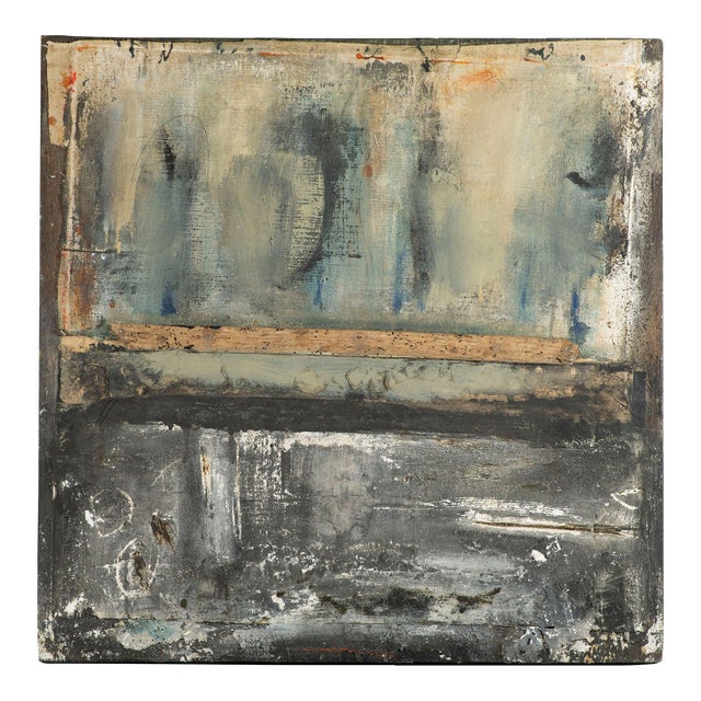 1999 Signed “Sensaku Viii” Mixed Media Wall Assemblage by Juliet Holland For Sale