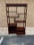Mid 20th Century Vintage Ming Style Chinoiserie Style Rosewood Display Curio Cabinet Room Divider For Sale - Image 4 of 10