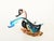 Vintage Sommerso Blown Glass Swan Sculpture by Seguso Vetri d'Arte, Italy, 1960s For Sale - Image 9 of 13