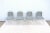 Arper Italian Modern Antti Kotilainen for Arper Aava Stackable Dining Chairs - Set of 4 For Sale - Image 4 of 12