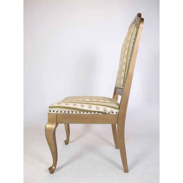 Gold Vintage Rococo Chair in Glit Wood, 1930s For Sale - Image 8 of 12