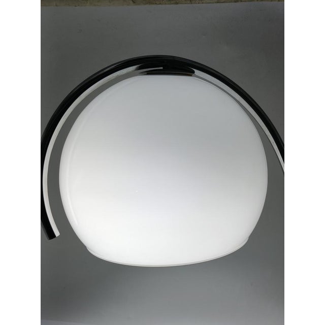 Space Age Table Lamp with Marble Base and Storage Tray, Italy, 1970s For Sale - Image 9 of 10