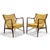 Mid-Century Modern Pair of Finn Juhl #45 Chairs by Baker For Sale - Image 3 of 9