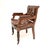 Antique Victorian Library Desk Chair, 1870 For Sale - Image 6 of 11