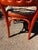 Vintage Thonet Style Bentwood Bistro Chairs With Grape Leaf Upholstery For Sale - Image 9 of 10