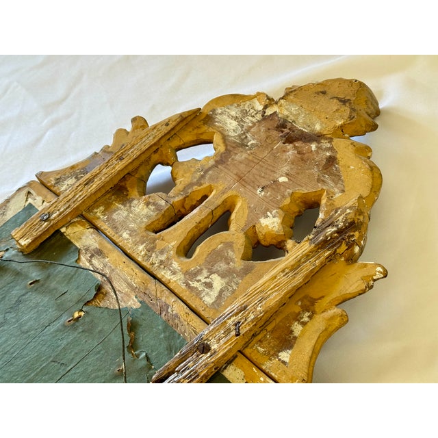 18th Century Louis Xv Style Gilt Wood Mirror For Sale - Image 18 of 18