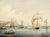 An original early 19th-century watercolour painting – William Markham, Regatta at Cowes, Isle of Wight.A delightful marine...