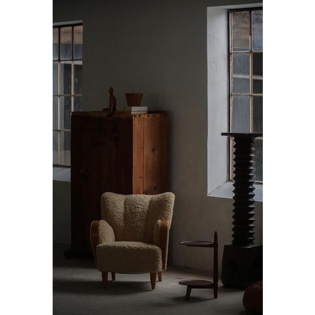 Mid-Century Modern Danish Two-Tier Side Table from Edmund Jørgensen, 1950s For Sale - Image 9 of 10