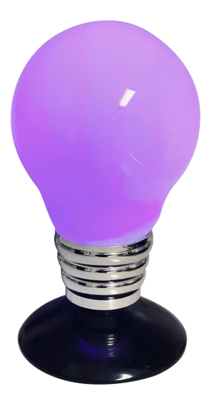 1980s Pop Art Post Modern Neon Lightbulb Lamp