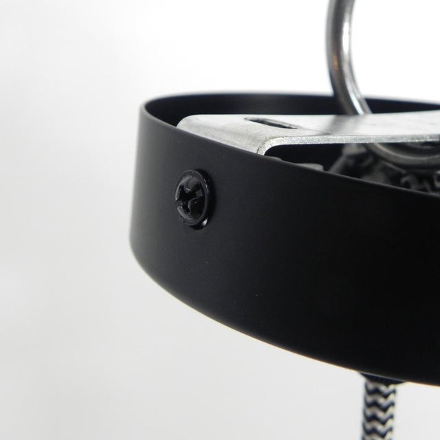 Vintage Aluminum Hanging Lamp, 1970s For Sale - Image 9 of 10