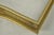 Antique English Victorian Serpentine Drape & Bellflower Brass Fireplace Fender For Sale - Image 10 of 14