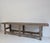Wood Large Console Table in Oak For Sale - Image 7 of 18