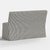 Textile Slipcover for Stoffer Home x Cloth & Company for Lindy Dining Banquette in Jane Stripe Carbon For Sale - Image 7 of 7
