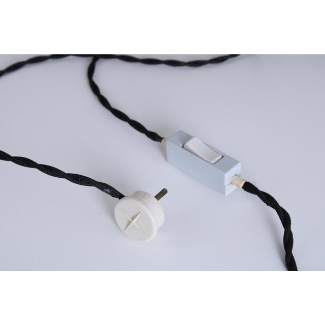 Brass and Beige Crowfoot Table Lamp attributed to Cosack Leuchten, 1950s For Sale - Image 10 of 18