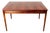 Extendable Danish Dining Table in Rosewood and Brass by Poul Volther for Frem Møbelfabrik 1960. For Sale