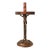 Vintage Bronze Freestanding Crucifix For Sale