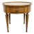 John Widdicomb / William a Berkey Traditional Federal Style Sunburst Mahogany 23" Round Accent End Table 7788 For Sale