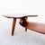 Mid-Century Modern 1960s Restored Space Age Biomorphic Two Tier Coffee Table in Solid Walnut, Attributed For Sale - Image 3 of 12