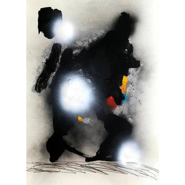 SOC.I.A, Shadow, 2022, Mixed Media on Paper For Sale