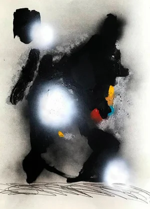 SOC.I.A, Shadow, 2022, Mixed Media on Paper
