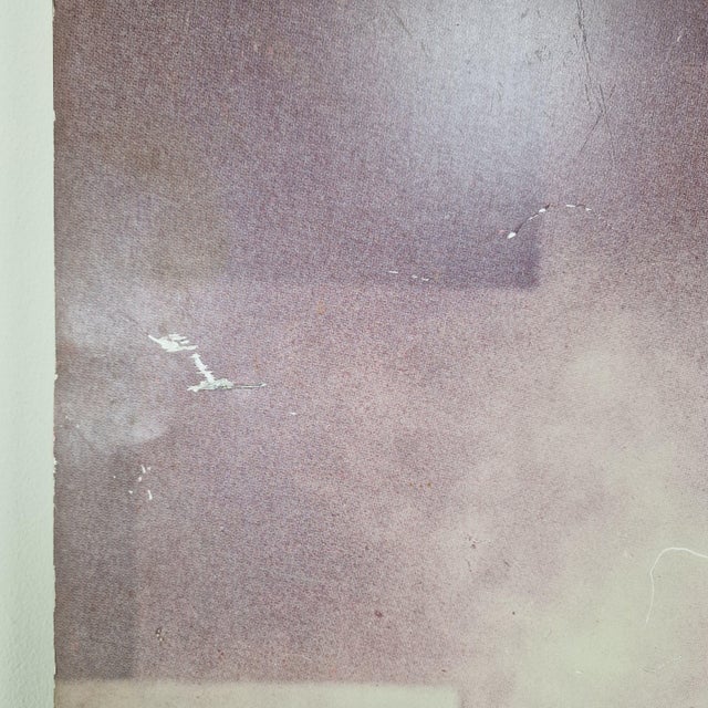 Italian Linea Italiana Fashion Exhibition Poster on Aluminum, 1984 For Sale - Image 6 of 13