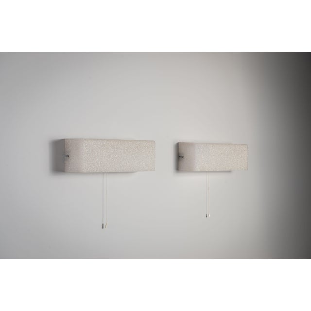 Mid-Century Modern Vintage Cristallux Wall Lamps, 1970s, Set of 2 For Sale - Image 3 of 17