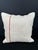 Turkish Hemp Pillow Cushion Natural Beige Red Cushion Cover 20x20 For Sale - Image 4 of 4