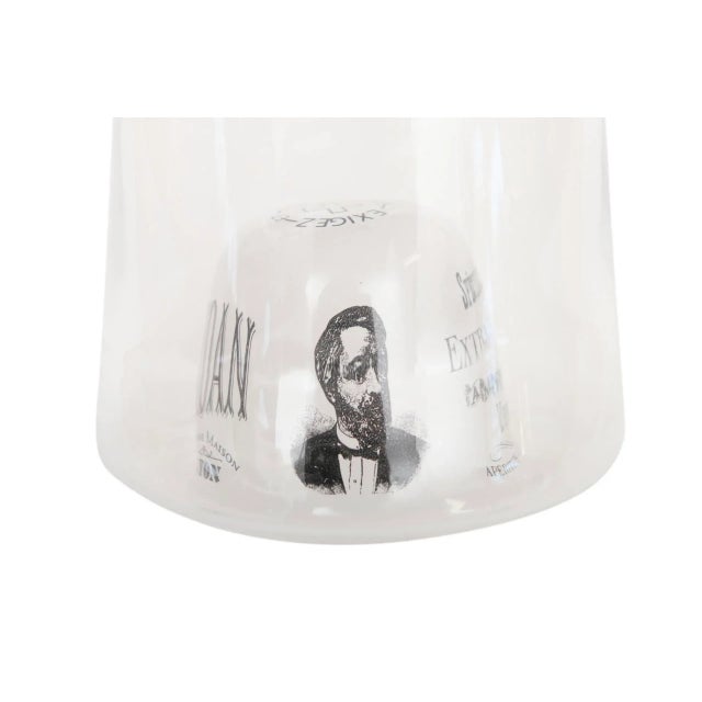 French Bistro Glass Carafe For Sale - Image 4 of 8