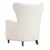 White Ingel White Wingback Armchair For Sale - Image 8 of 10