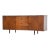 Refinished Walnut Mid Century Credenza For Sale