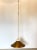 70s brass chandelier, the height can be adjusted by shortening the rope or changing it European Plug (up to 250V).The...
