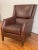 Timothy Oulton Lumbar “Cigar Leather” Chair For Sale - Image 13 of 13