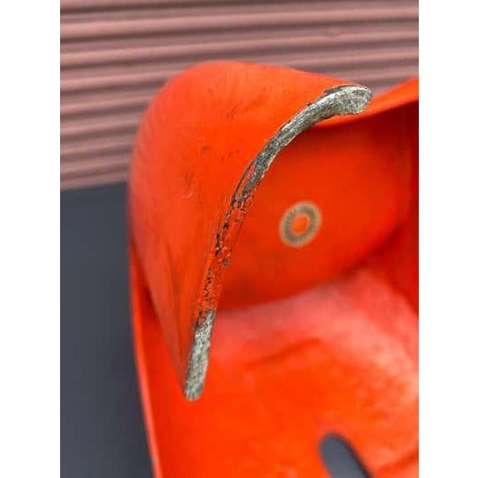 Mid-Century Modern Stacy Dukes Prototype Fiberglass stool from California Design 10/ 1968 For Sale - Image 3 of 15