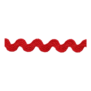 Schumacher Ric Rac Tape Small Tape in Rosso