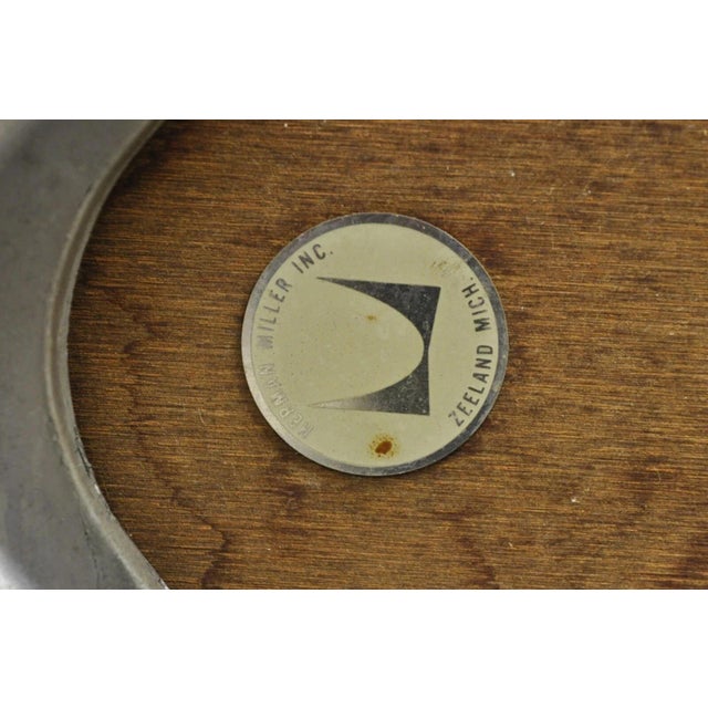 Mid-Century Modern Vintage Herman Miller Eames Mid Century Modern Rolling Contract Base Side Table For Sale - Image 3 of 10