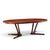 Interform Mid Century Rosewood Expanding Dining Table With 3 Leaves For Sale - Image 9 of 16