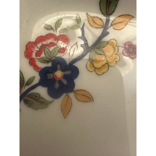 Vintage Limoges France Porcelain Hand Painted 10"x 7" Serv Ing Plate Tray For Sale - Image 11 of 12