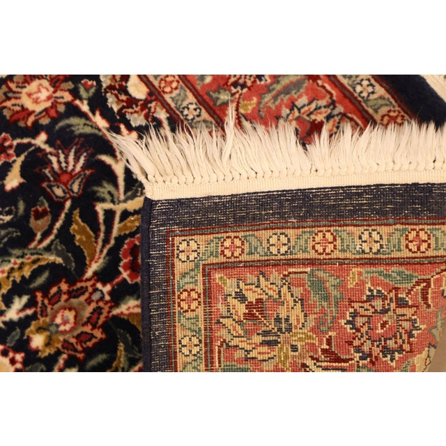 Persian Kashan Style Hand Tied Rug — 31" x 55" For Sale - Image 14 of 18