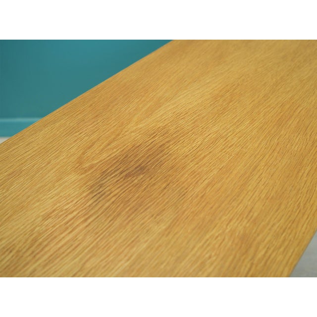 Vintage Danish Ash Console Table, 1970s For Sale - Image 13 of 15