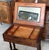 Vintage Classic French Mahogany Sewing Desk For Sale - Image 11 of 18