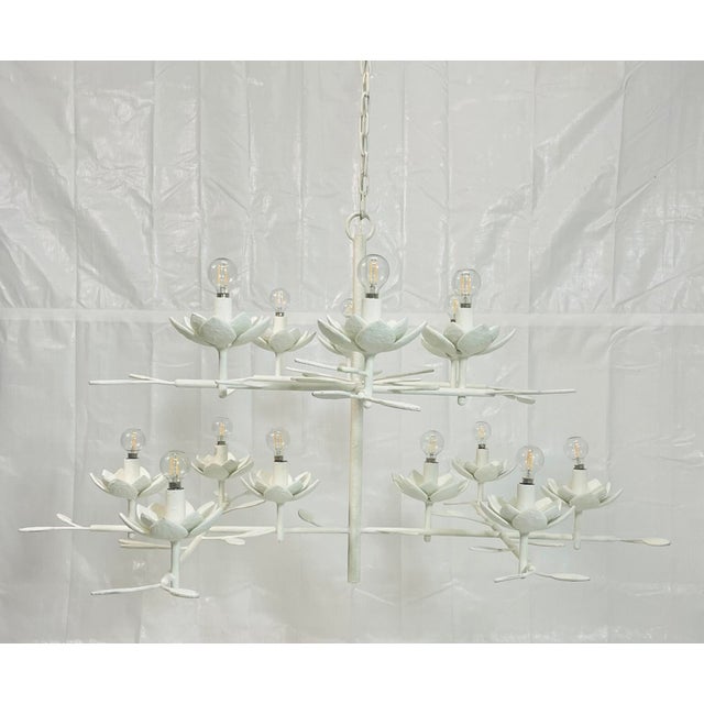 "Clementine" 14 Light Chandelier by Julie Neill for Visual Comfort For Sale - Image 11 of 18