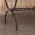 Coffee Country French Hand Forged Iron Dining Table With Antique Oak Top For Sale - Image 8 of 18