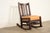 L. & J.G. Stickley, Inc. L. & J. G. Stickley Antique Mission Arts & Crafts Mahogany Rocking Chair, Circa 1902 For Sale - Image 4 of 10