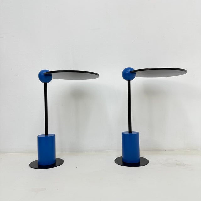 Side Tables by Edward Geluk for Arco, 1980s, Set of 2 For Sale - Image 9 of 18