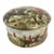 Vintage Newhall Staffordshire English Bone China Fox Hunt Equestrian Trinket Box For Sale
